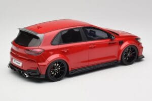 Hyundai i30 N PD Prior Design Engine Punane Otto 1:18 OT1112 Vaik - pilt 2/6