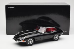Jaguar E-Type 3.8 Series 1 Must Kyosho 1:18 08954BK Metall - pilt 8/8