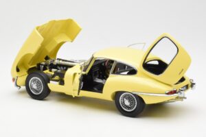 Jaguar E-Type 3.8 Series 1 Helekollar Kyosho 1:18 08954LY Metall - pilt 5/8