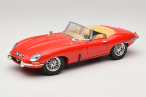 Jaguar E-Type Series 1 Kabriolett Punane Bburago 1:18 3038 Metall