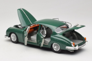 Jaguar Mark II Roheline Tchibo 1:18 49420 Metall - pilt 5/8