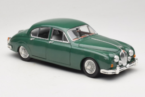 Jaguar Mark II Roheline Tchibo 1:18 49420 Metall - pilt 6/8