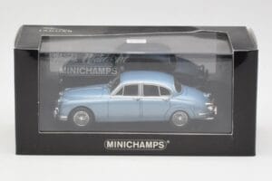 Jaguar Mk II Blue Metallic Minichamps 1:43 433130604 Metall - pilt 4/4