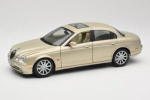 Jaguar S-Type X200 Pronks Maisto 1:18 50332 Metall
