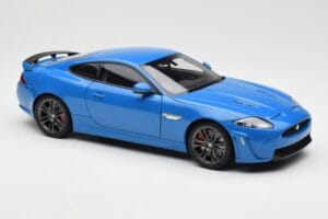 Jaguar XKR-S X150 French Racing Sinine AUTOart 1:18 73641 Metall - pilt 6/8