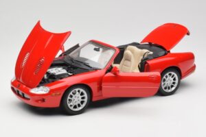 Jaguar XKR X100 Punane Maisto 1:18 50330 Metall - pilt 2/8