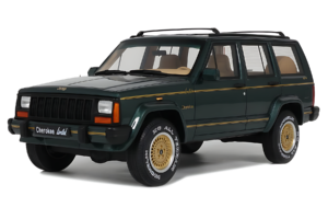 Jeep Cherokee XJ Limited Dark Hunter Green Otto 1:18 OT1340 Vaik