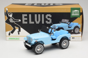 Jeep CJ-5 Elvis Presley's Car GreenLight 1:18 19061 Metall - pilt 6/6