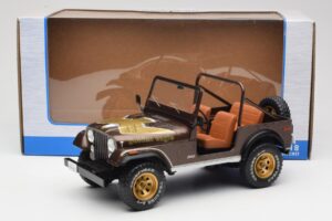Jeep CJ-7 Golden Eagle Roheline MCG 1:18 MCG18109 Metall - pilt 6/6