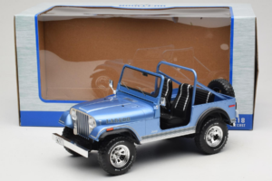 Jeep CJ-7 Laredo Sinine MCG 1:18 MCG18553 Metall - pilt 6/6