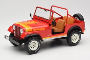 Jeep CJ-7 Renegade Punane MCG 1:18 MCG18110 Metall