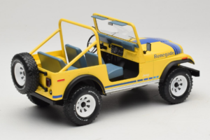 Jeep CJ-7 Renegade Kollane MCG 1:18 MCG18552 Metall - pilt 2/6