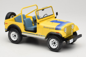 Jeep CJ-7 Renegade Kollane MCG 1:18 MCG18552 Metall - pilt 4/6