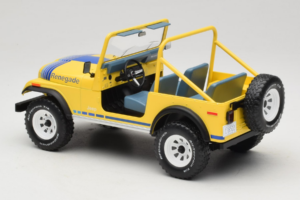Jeep CJ-7 Renegade Kollane MCG 1:18 MCG18552 Metall - pilt 5/6