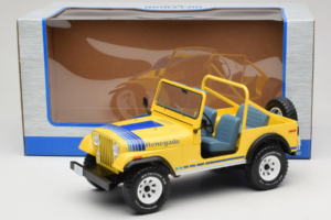 Jeep CJ-7 Renegade Kollane MCG 1:18 MCG18552 Metall - pilt 6/6