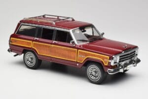Jeep Grand Wagoneer Classic Punane AUTOart 1:18 74002 Metall - pilt 6/8