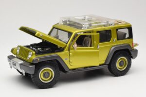 Jeep Rescue Concept Roheline Maisto 1:18 36699-M1 Metall - pilt 2/8