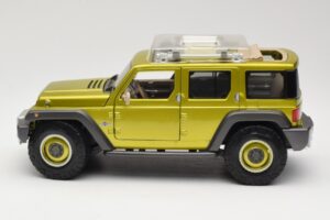 Jeep Rescue Concept Roheline Maisto 1:18 36699-M1 Metall - pilt 4/8