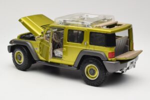 Jeep Rescue Concept Roheline Maisto 1:18 36699-M1 Metall - pilt 5/8