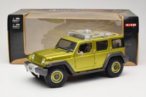 Jeep Rescue Concept Roheline Maisto 1:18 36699-M1 Metall - pilt 8/8