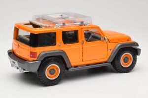 Jeep Rescue Concept Oranž Maisto 1:18 36699 Metall - pilt 3/8