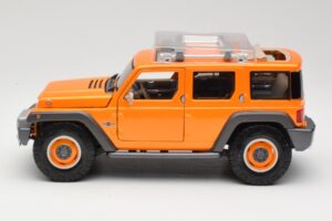 Jeep Rescue Concept Oranž Maisto 1:18 36699 Metall - pilt 4/8
