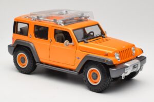 Jeep Rescue Concept Oranž Maisto 1:18 36699 Metall - pilt 6/8