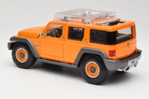 Jeep Rescue Concept Oranž Maisto 1:18 36699 Metall - pilt 7/8