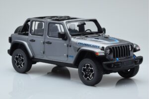 Jeep Wrangler 4xe Hõbedane GT Spirit 1:18 GT419 Vaik - pilt 4/6