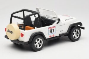 Jeep Wrangler Rallye #97 Beež Solido 1:18 9012 Metall - pilt 2/6