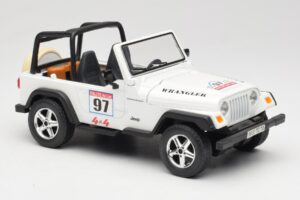 Jeep Wrangler Rallye #97 Beež Solido 1:18 9012 Metall - pilt 4/6