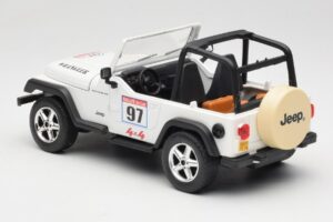 Jeep Wrangler Rallye #97 Beež Solido 1:18 9012 Metall - pilt 5/6