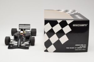 Jordan Ford 191 #32 B. Gachot Paul Ricard Test 15 January 1991 Minichamps 1:18 110910199 Metall - pilt 6/6