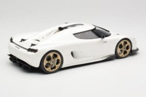 Koenigsegg CC850 Crystal White GT Spirit 1:18 GT903 Vaik - pilt 2/6