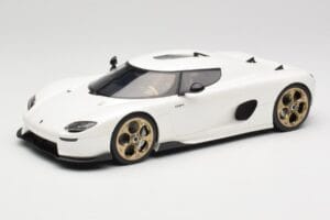 Koenigsegg CC850 Crystal White GT Spirit 1:18 GT903 Vaik