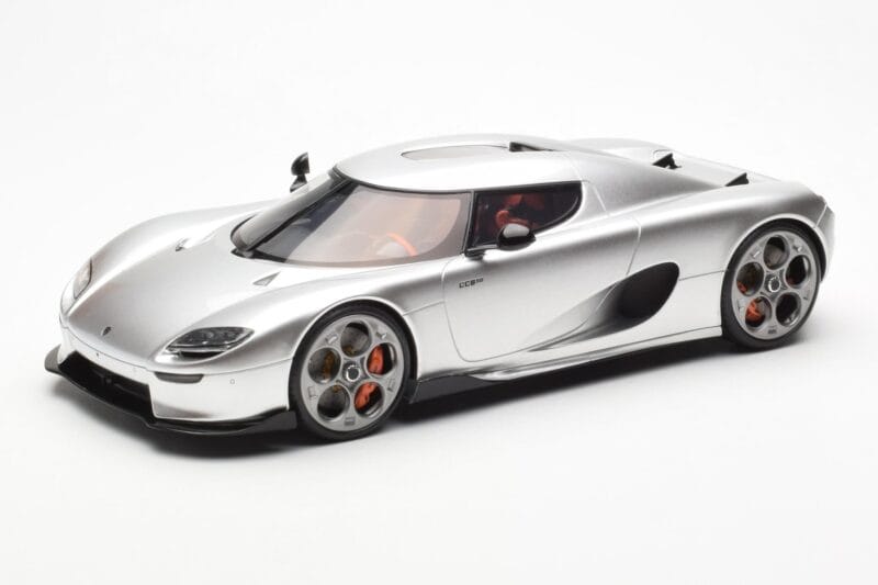 Koenigsegg CC850 Moon Silver GT Spirit 1:18 GT452 Vaik