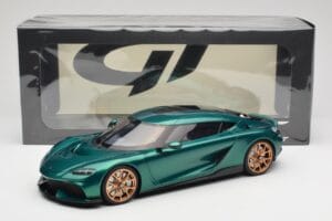 Koenigsegg Gemera Racing Green GT Spirit 1:18 GT888 Vaik - pilt 5/5