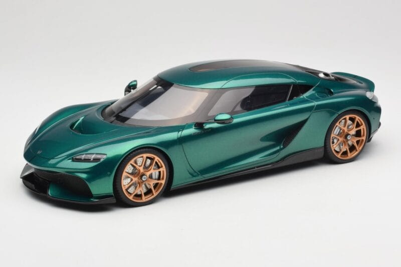 Koenigsegg Gemera Racing Green GT Spirit 1:18 GT888 Vaik