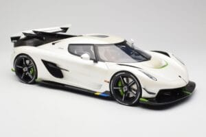 Koenigsegg Jesko Attack Crystal White Pearl GT Spirit 1:12 GT501 Vaik - pilt 4/6