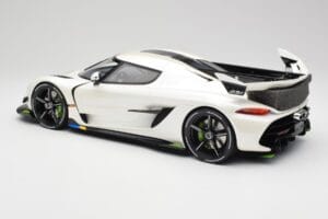 Koenigsegg Jesko Attack Crystal White Pearl GT Spirit 1:12 GT501 Vaik - pilt 5/6