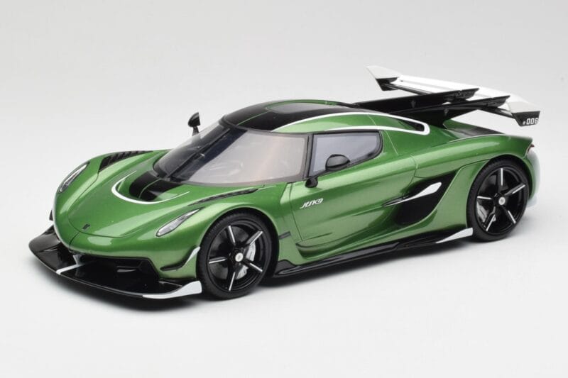 Koenigsegg Jesko Attack Roheline GT Spirit 1:18 GT927 Vaik
