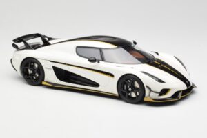 Koenigsegg Regera Crystal Valge GT Spirit 1:18 GT913 Vaik - pilt 4/6