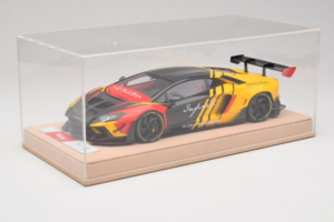 Lamborghini Aventador Liberty Walk Infinite Must Kollane Timothy & Pierre 1:18 REMC035 Metall - pilt 6/7