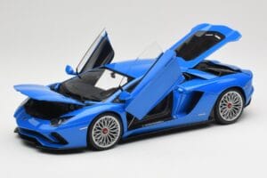 Lamborghini Aventador S LP740-4 Blue Nila AUTOart 1:18 79134 Metall - pilt 2/8
