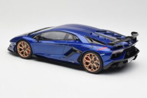 Lamborghini Aventador SVJ Sinine GT Spirit 1:18 GTS18512BL Vaik - pilt 5/6