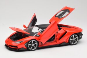Lamborghini Centenario Punane Maisto 1:18 31386 Metall - pilt 2/8
