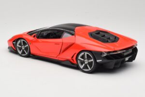 Lamborghini Centenario Punane Maisto 1:18 31386 Metall - pilt 7/8