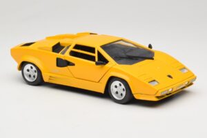 Lamborghini Countach TC Kollane Tonka 1:18 09035-R1 Metall - pilt 6/8