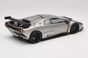 Lamborghini Diablo GT-R Hõbedane Kyosho 1:18 KSR18509S Vaik - pilt 2/6