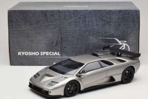 Lamborghini Diablo GT-R Hõbedane Kyosho 1:18 KSR18509S Vaik - pilt 6/6